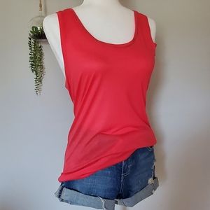 GAP Tunic Length Beaded Deep Scoop Tank